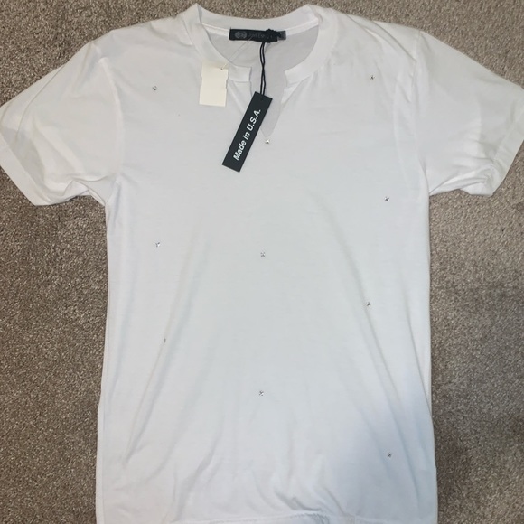 White rhinestone top! - Picture 1 of 2